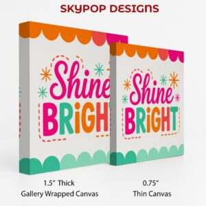 Colorful Shine Bright Art