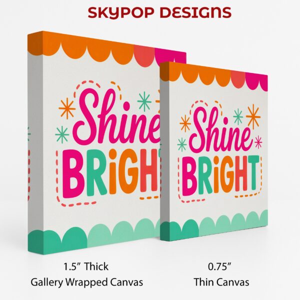 Colorful Shine Bright Art