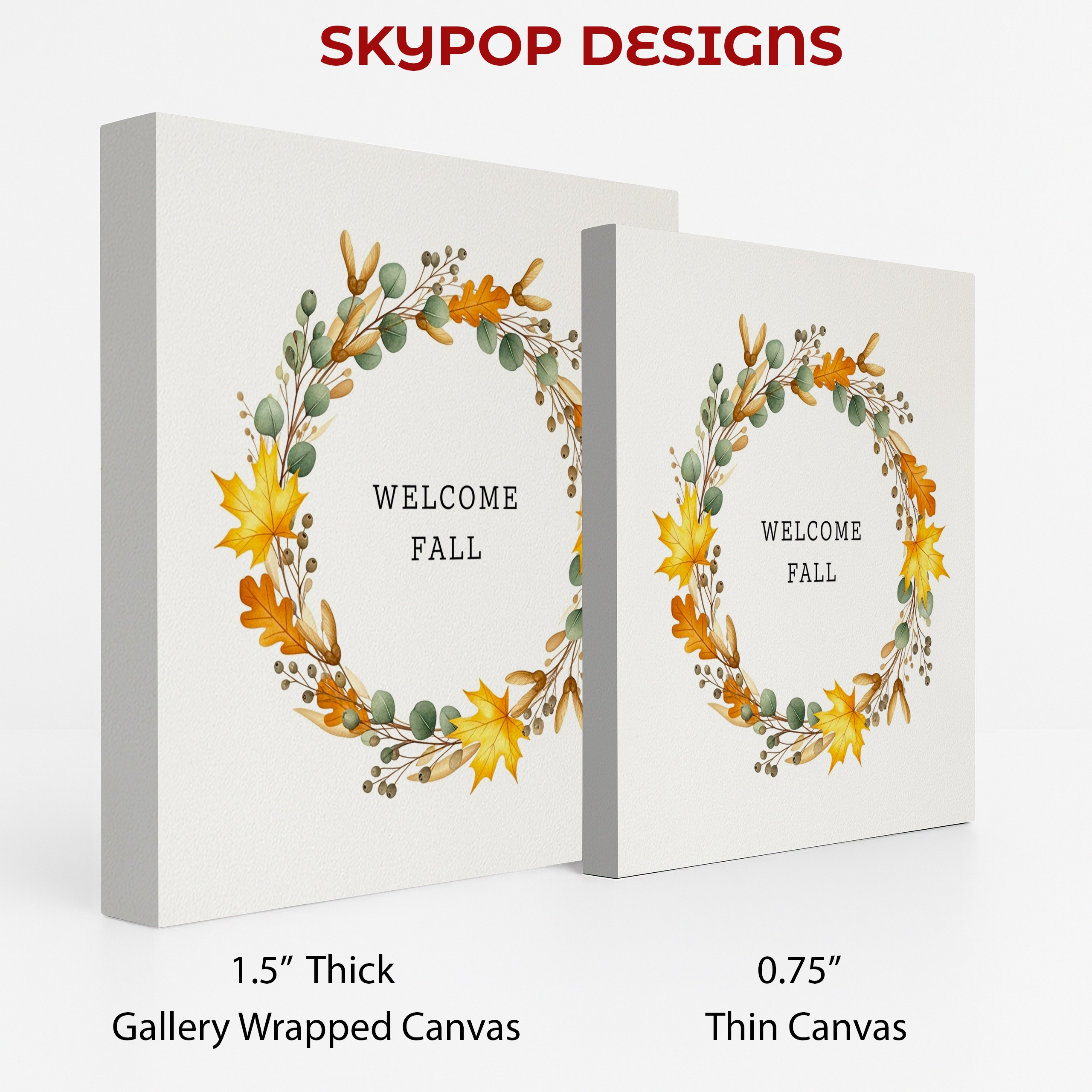 2.jpg Autumn Wreath Welcome Art