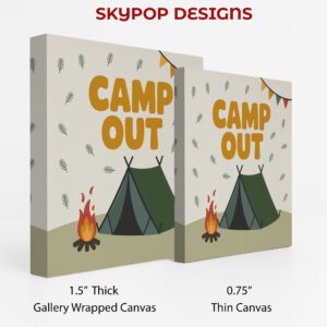 Camp Out Adventure Art