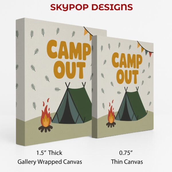 Camp Out Adventure Art