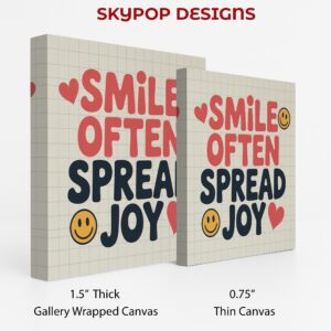 Smile Often Spread Joy Art