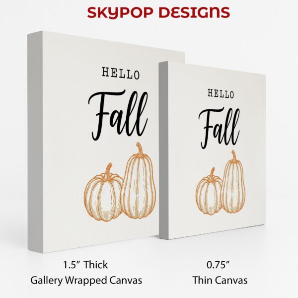 Hello Fall Pumpkin Art