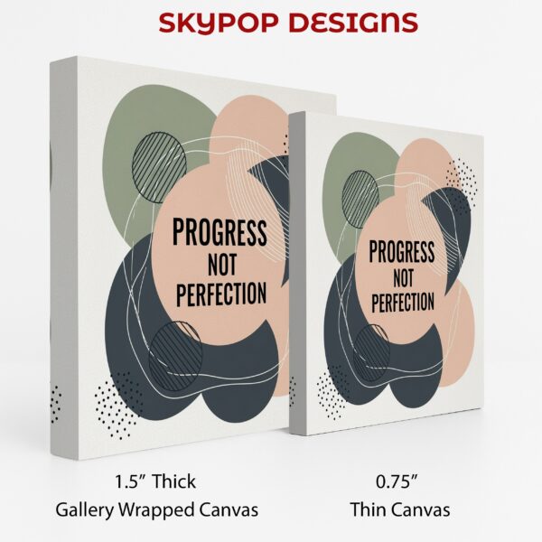 Progress Over Perfection Art