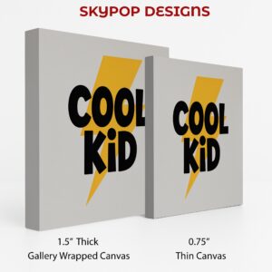 Cool Kid Lightning Bolt Art