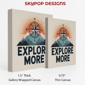 Mountain Compass Art