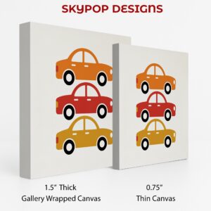 Colorful Retro Car Art
