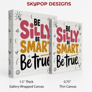 Inspirational Silly Smart Quote Art