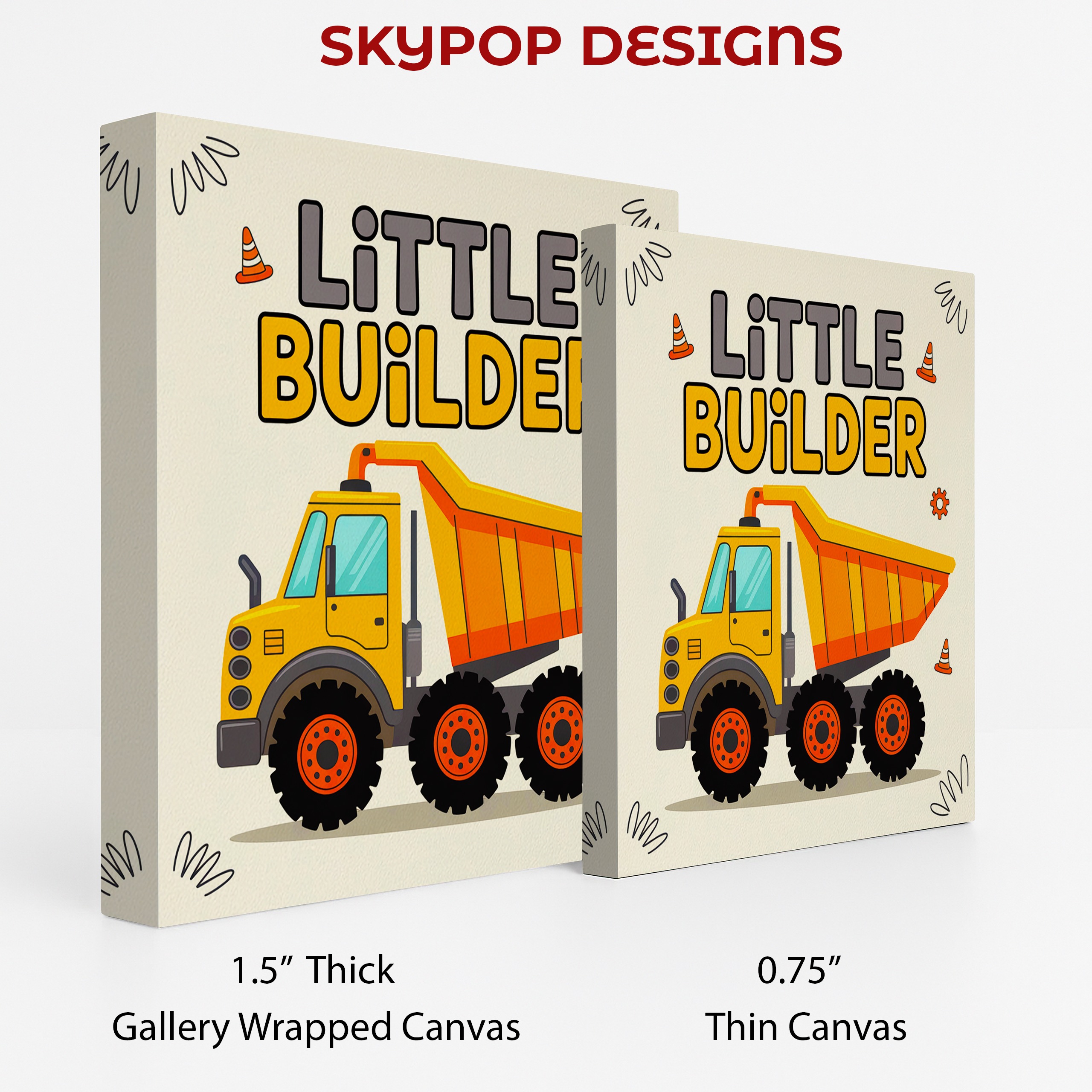 2.jpg Little Builder Truck Art
