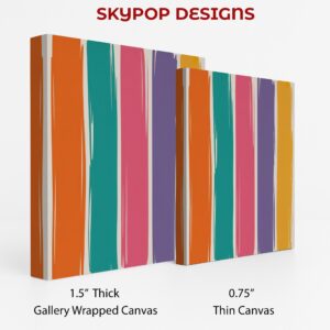 Vibrant Stripes Art