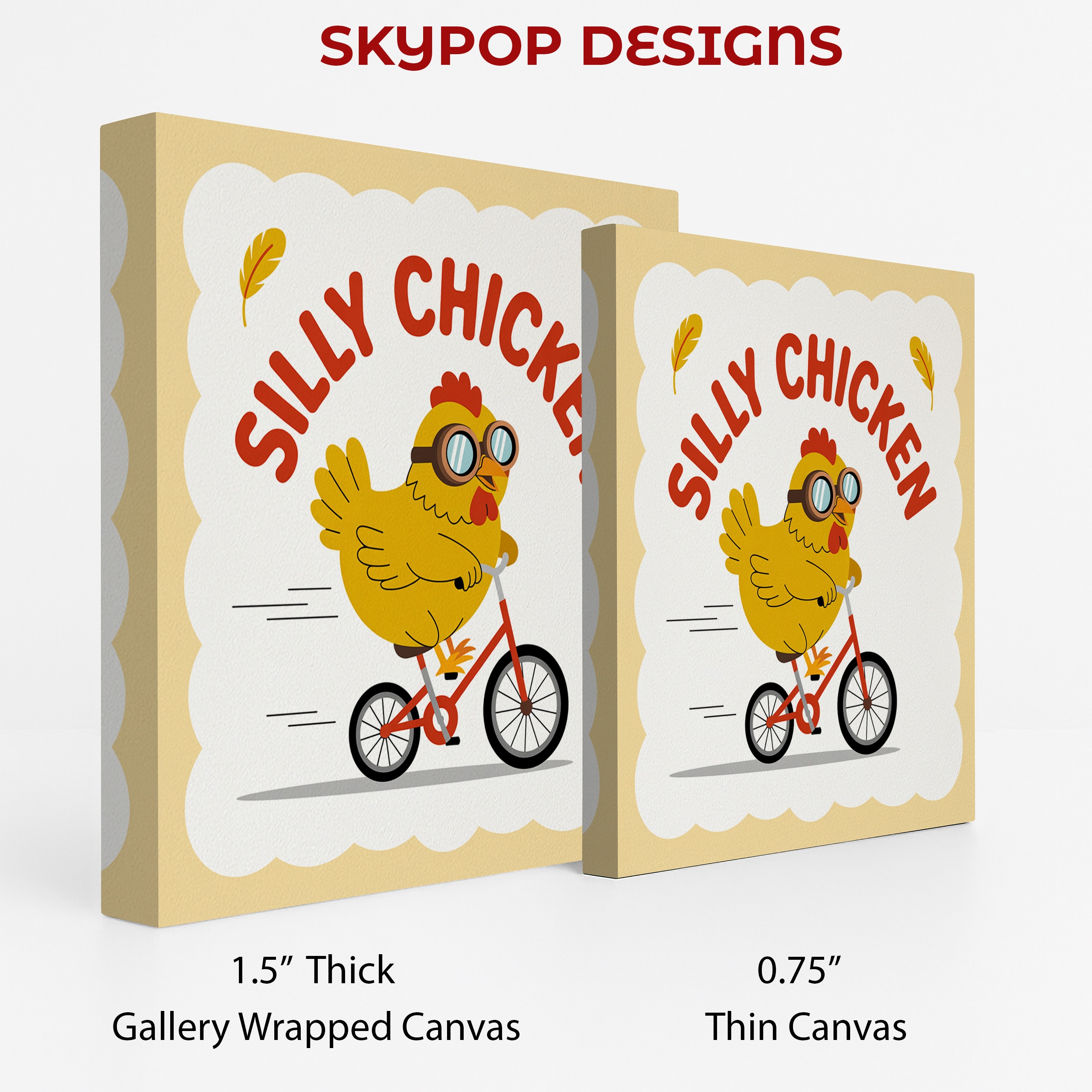 2.jpg Cycling Chicken Art