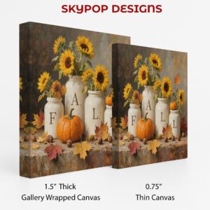 Fall Harvest Sunflower Art