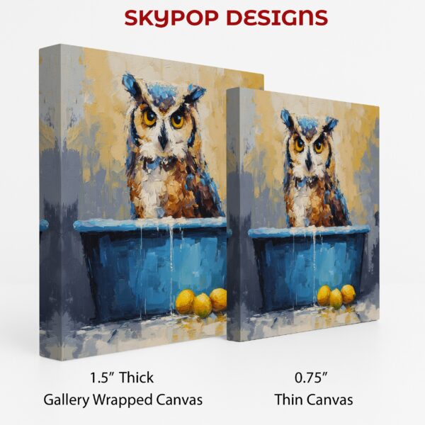 Owl Bath Art
