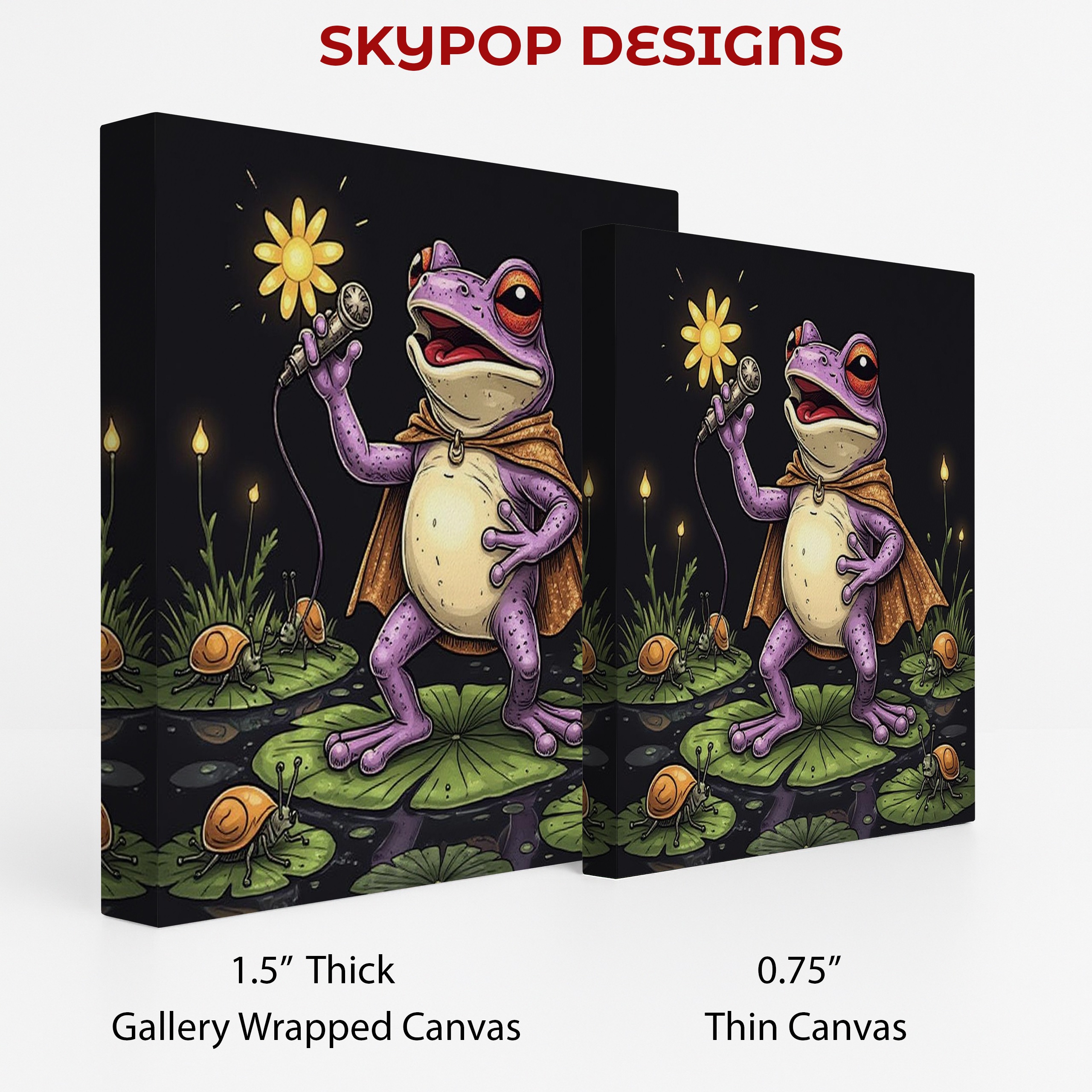2.jpg Singing Frog Art