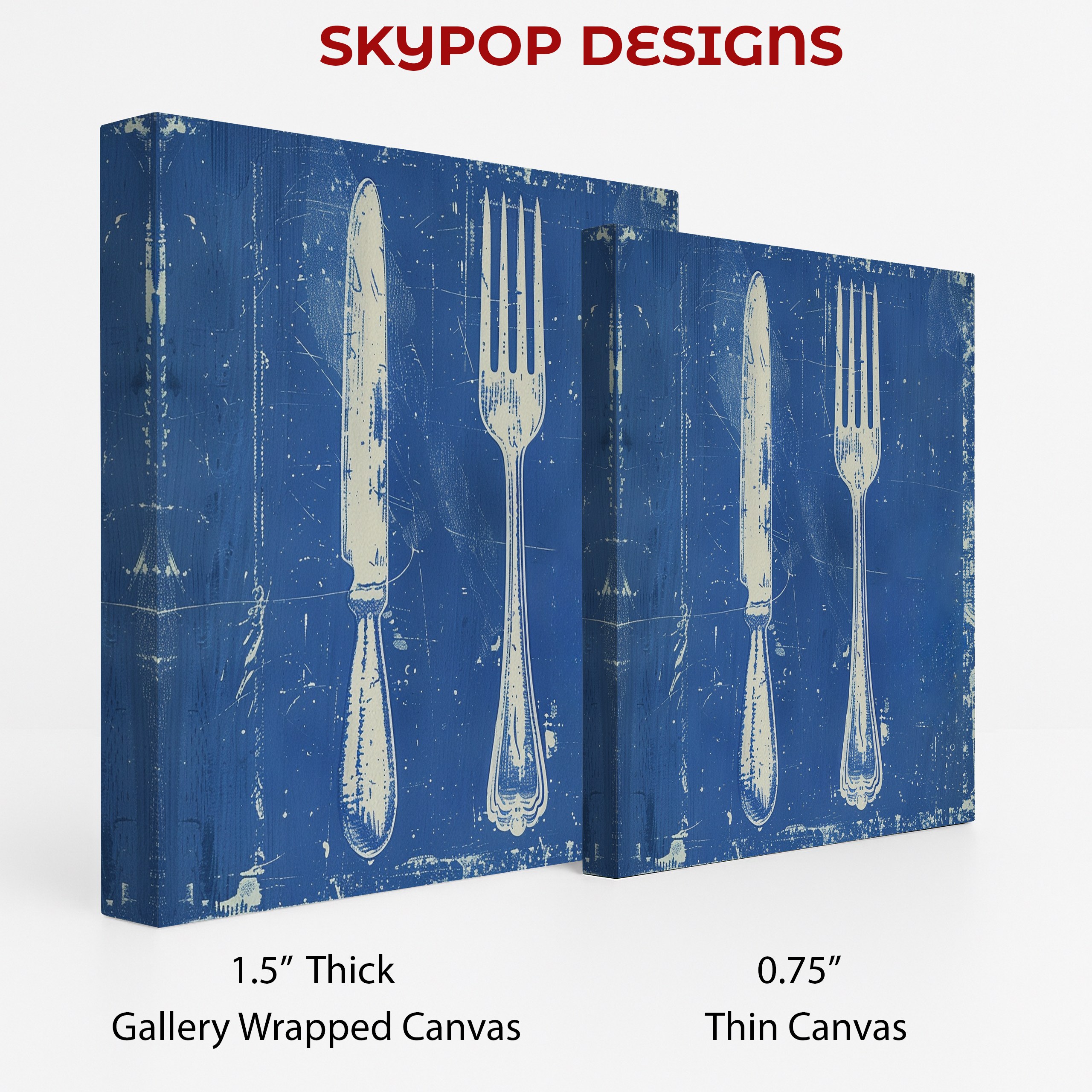 2.jpg Vintage Knife and Fork Art