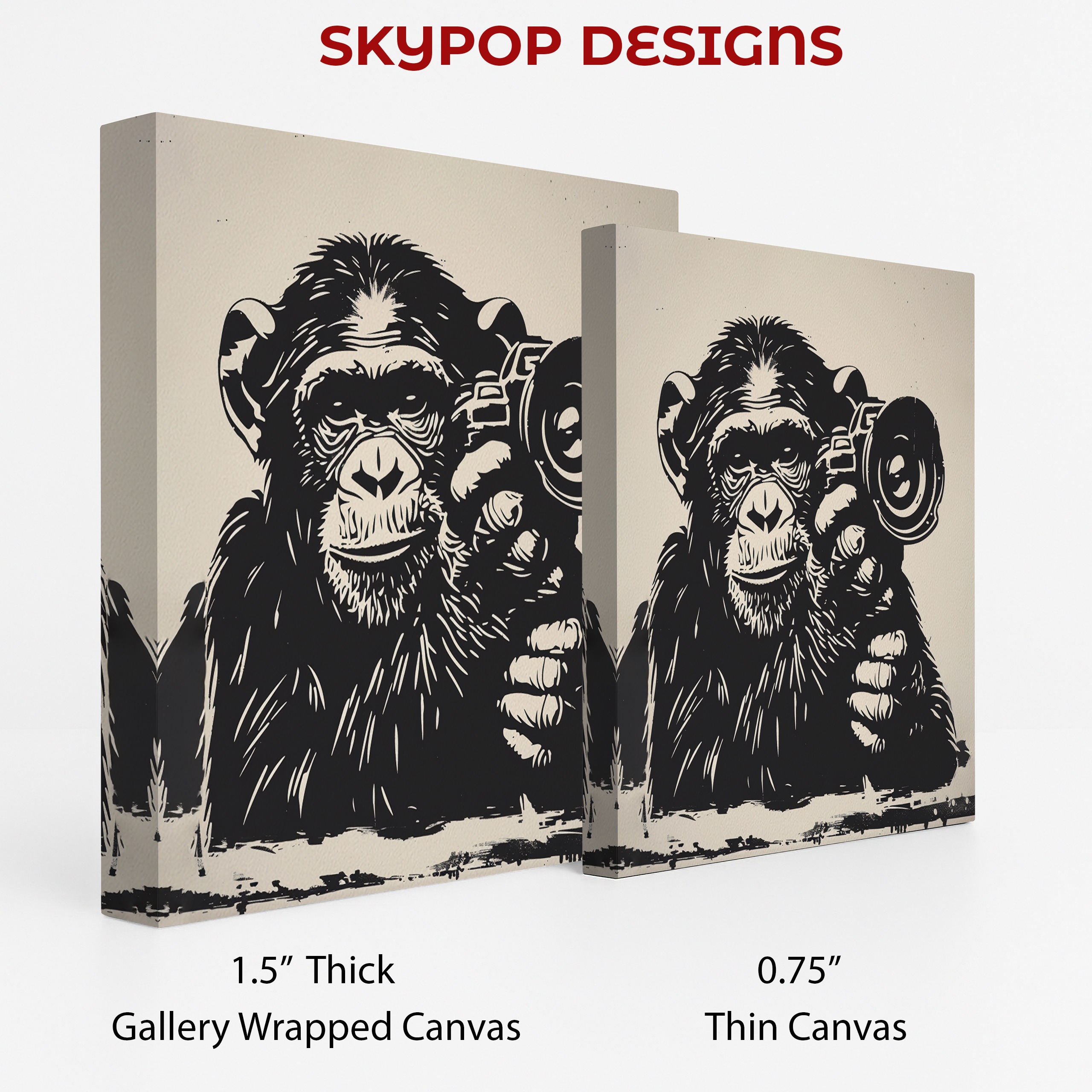 2.jpg Chimpanzee Art