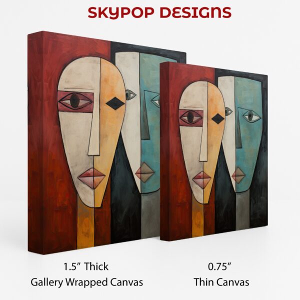Abstract Faces of Expression Art