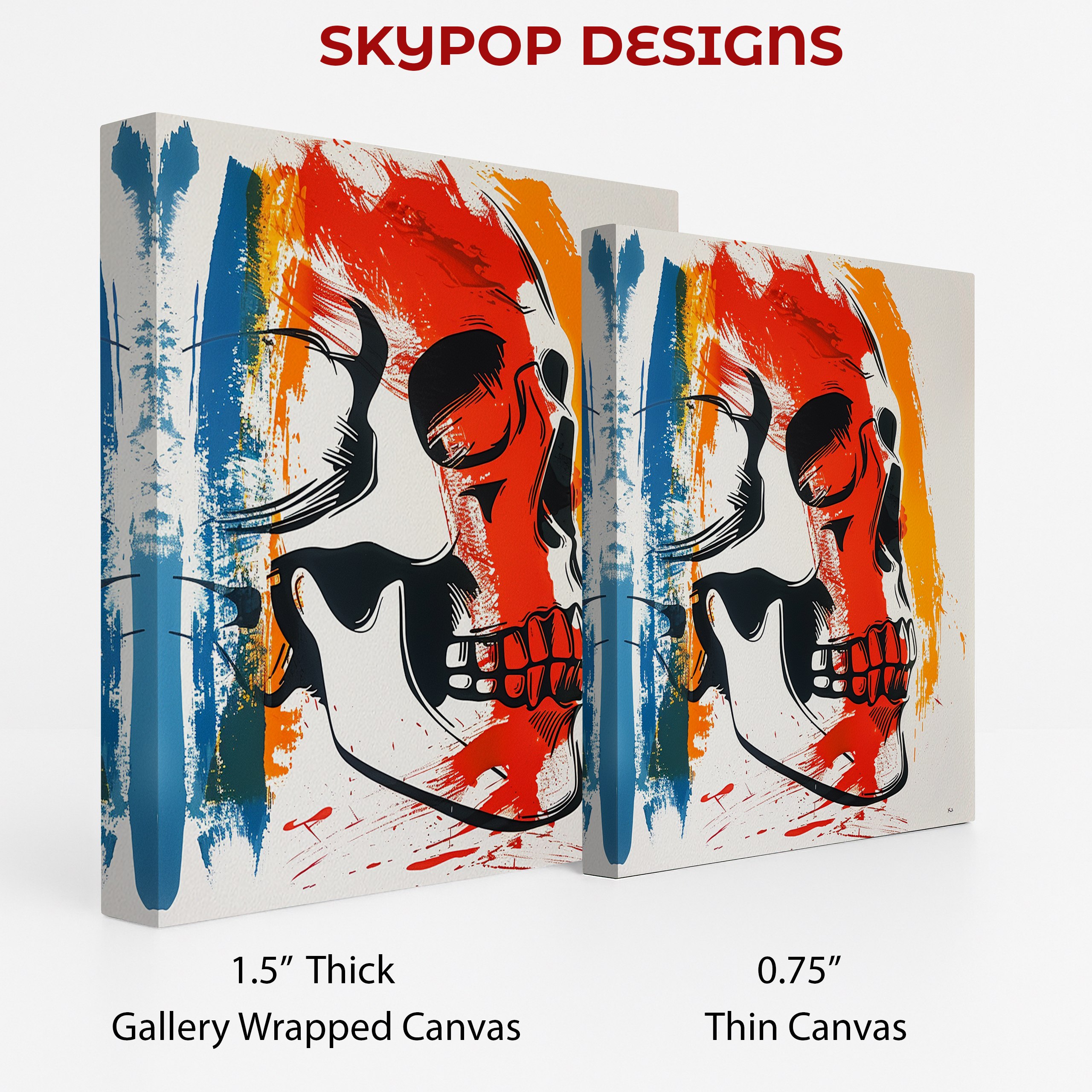 2.jpg Vibrant Skull Art