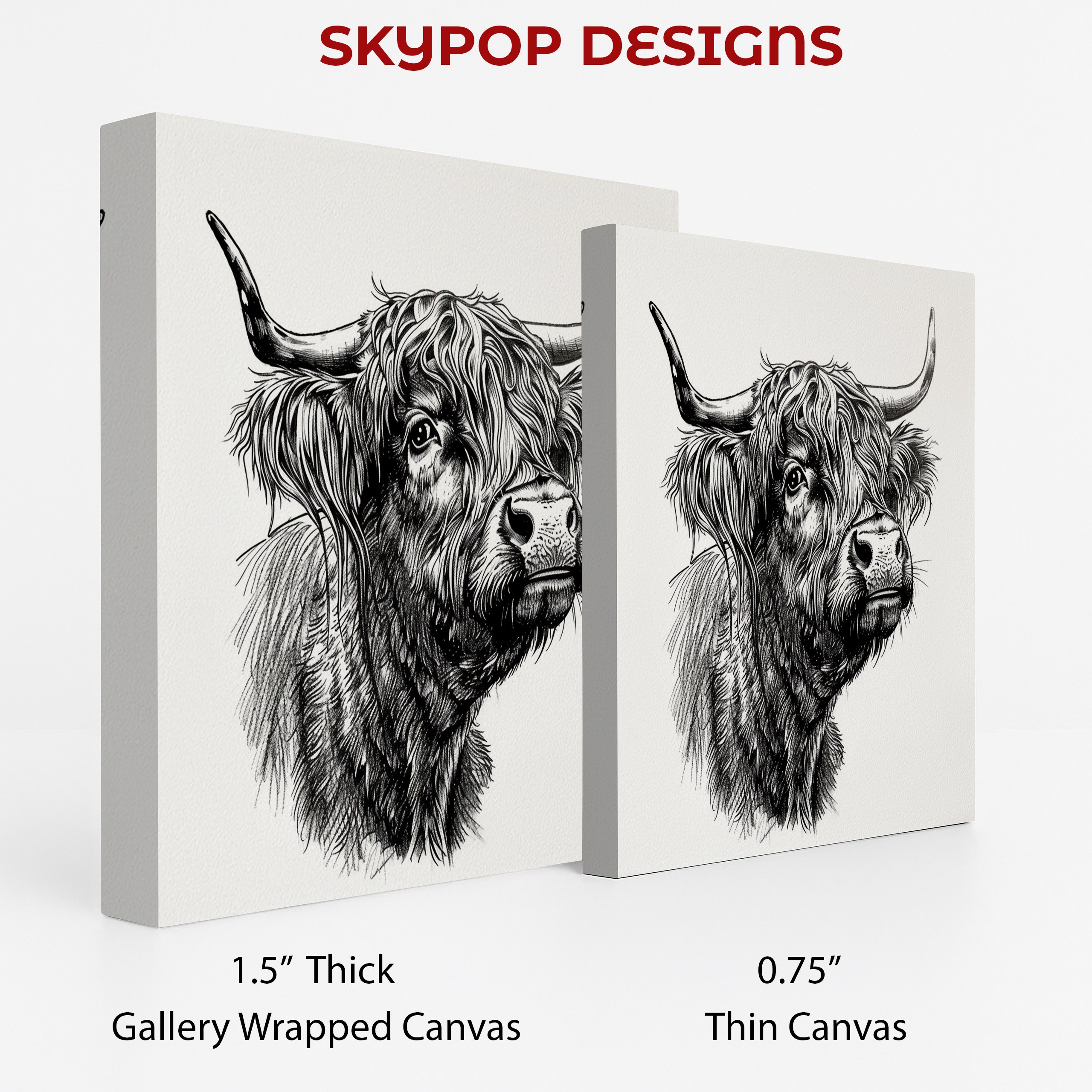 2.jpg Highland Cow Art