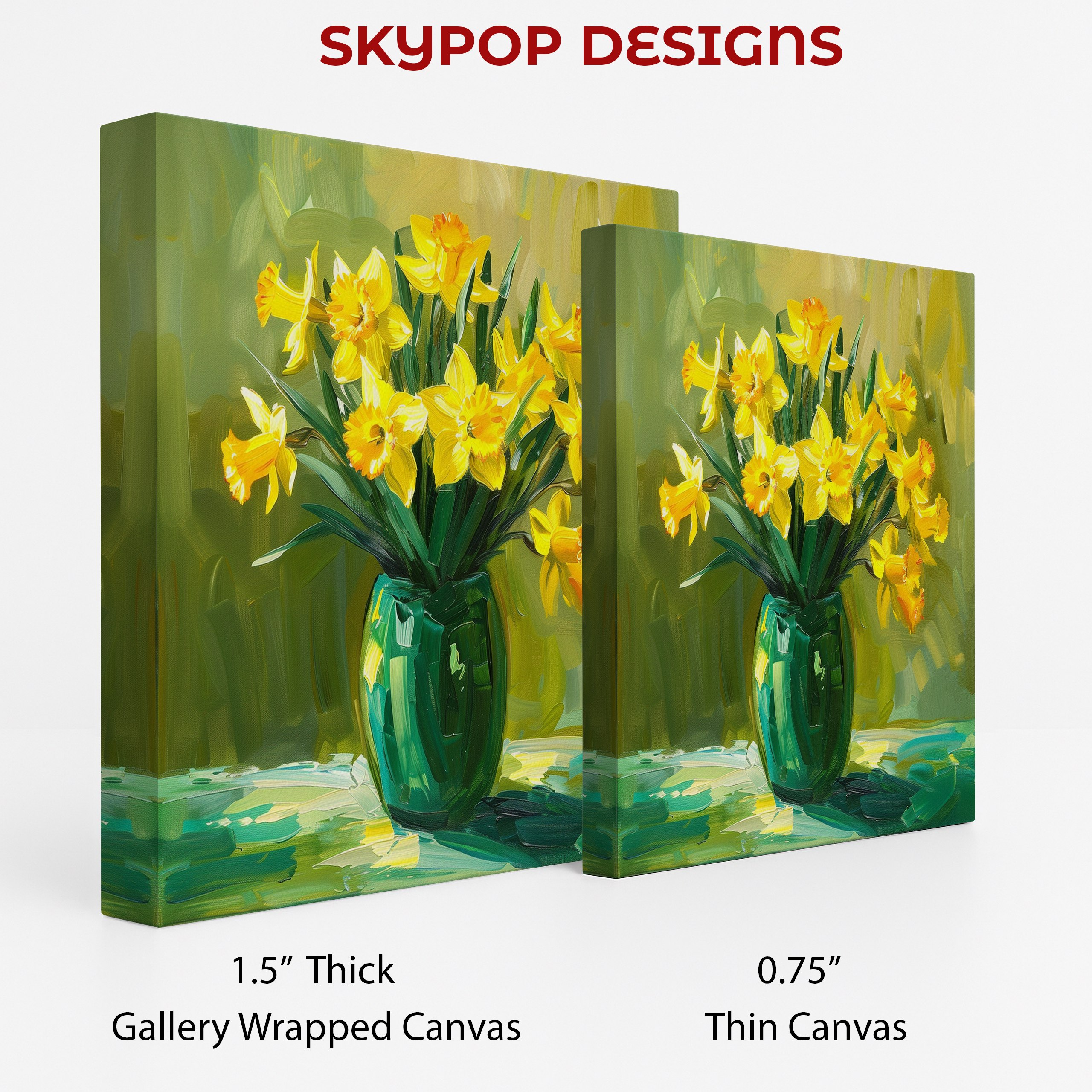 2.jpg Daffodil Vase Art