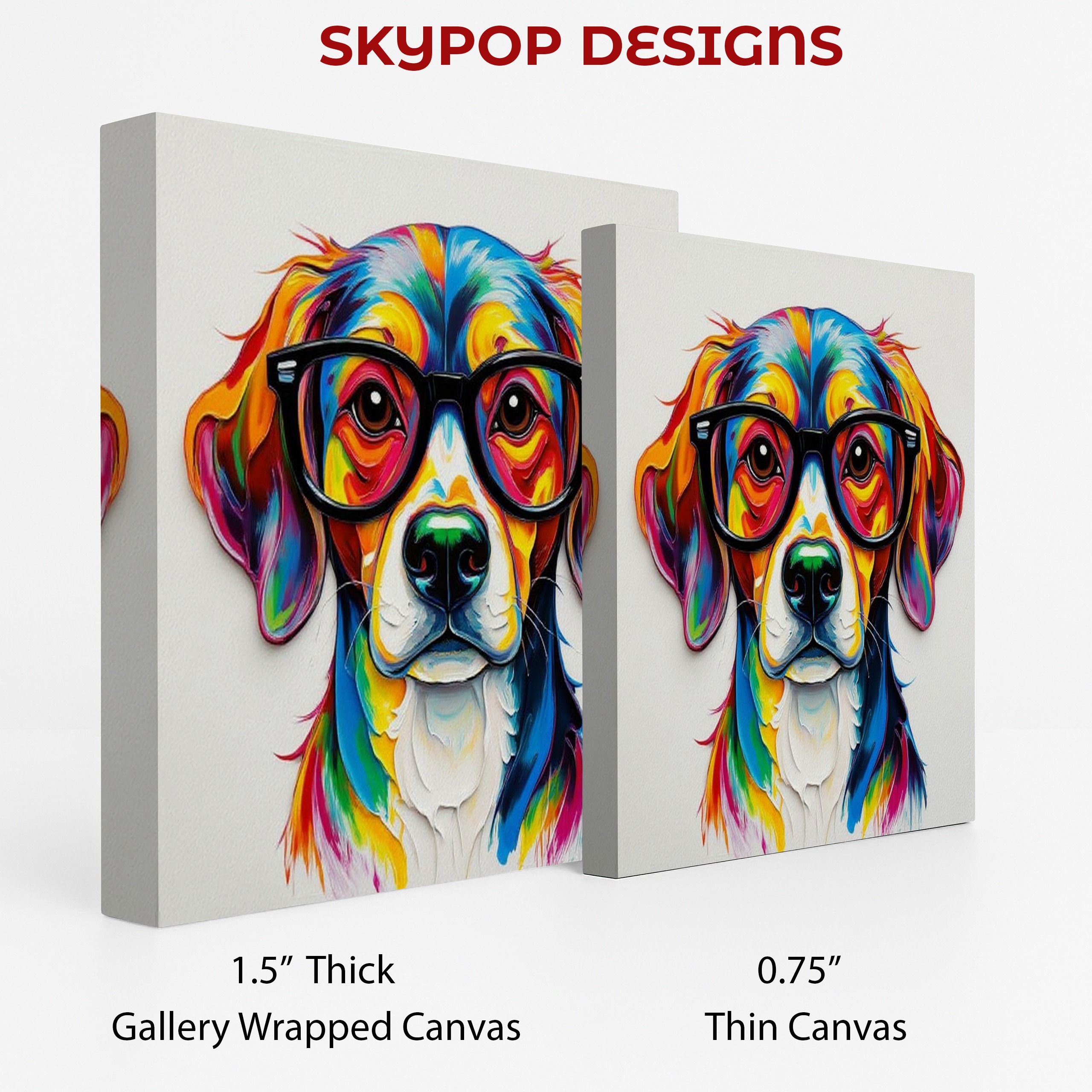 2.jpg Colorful Dog Art