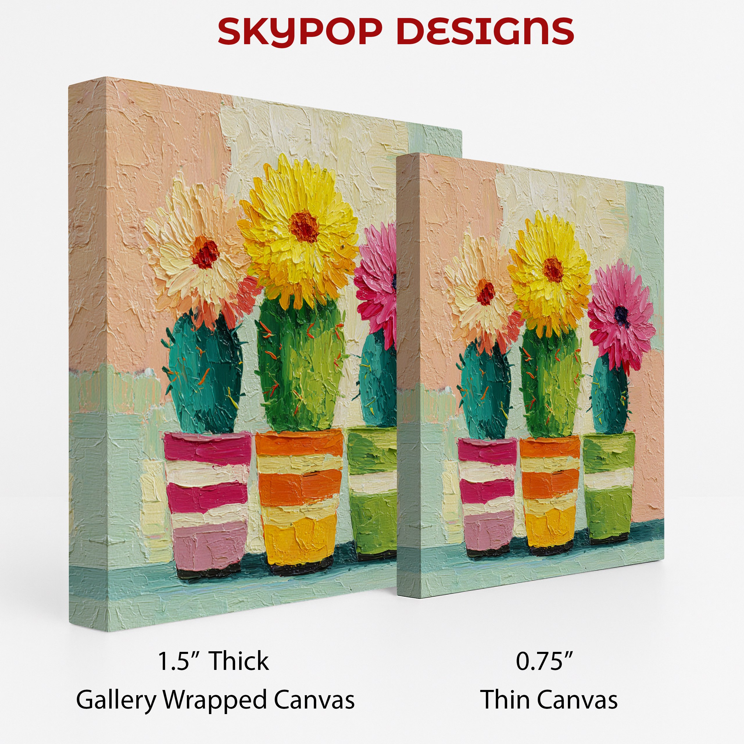 2.jpg Blooming Cactus Trio Art