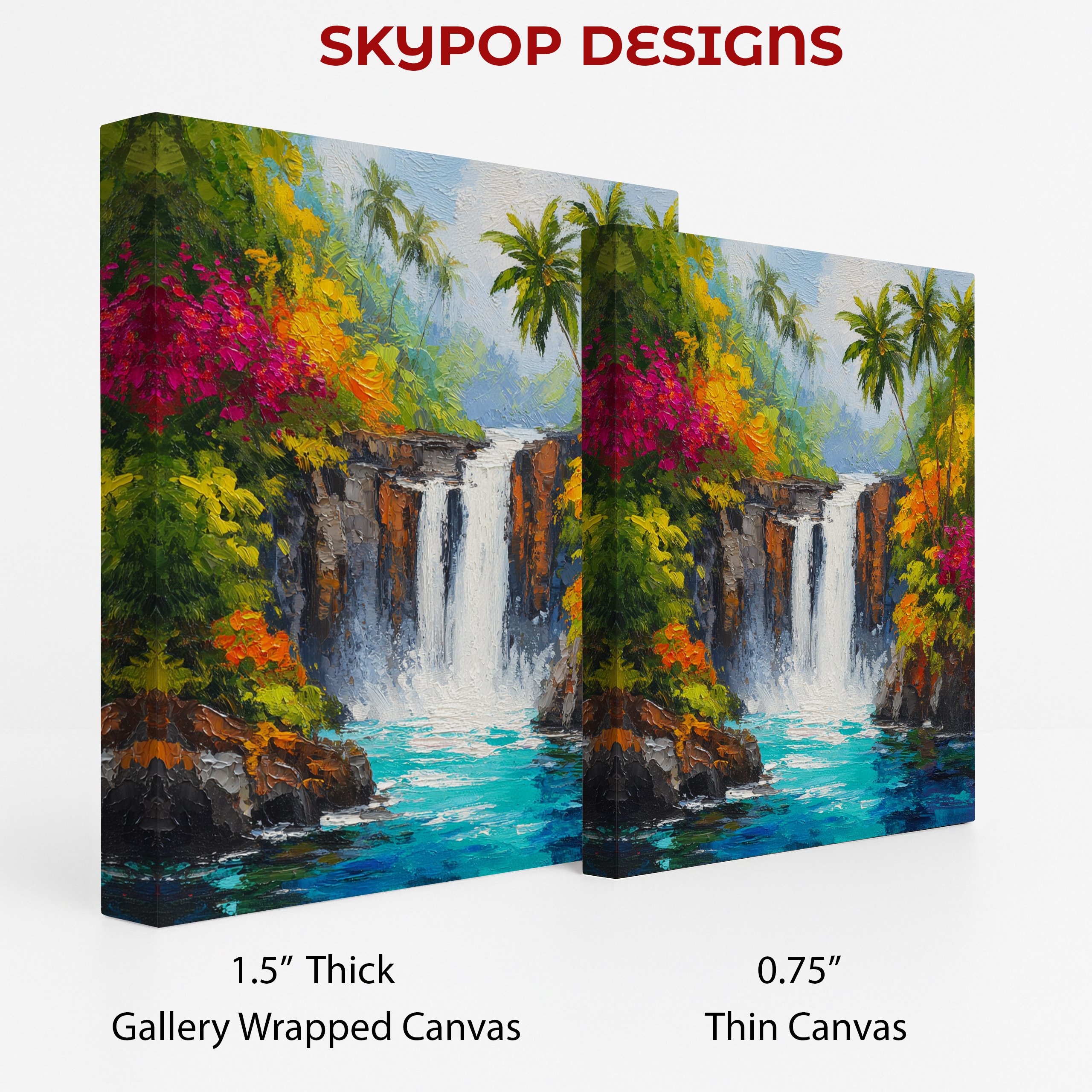2.jpg Tropical Waterfall Art