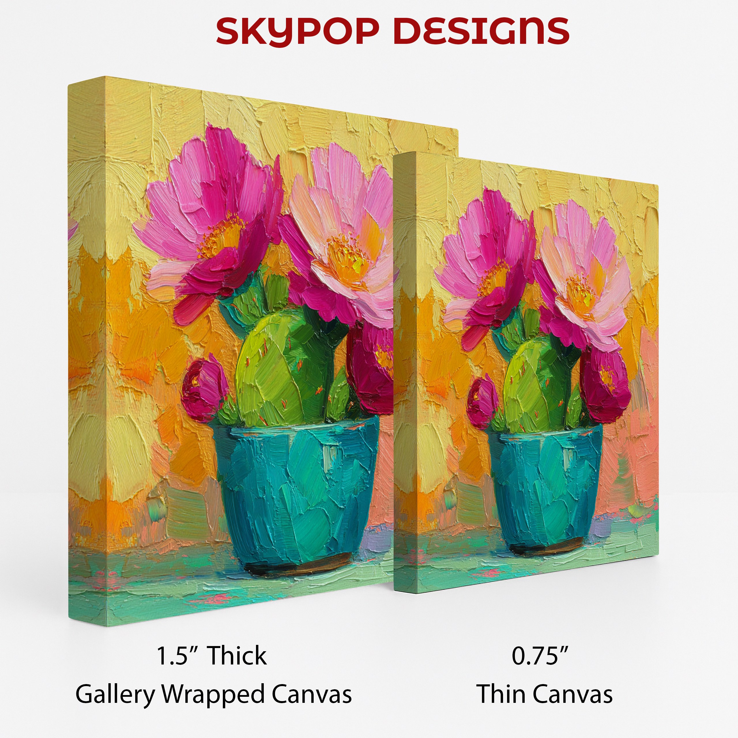 2.jpg Vibrant Floral Vase Art