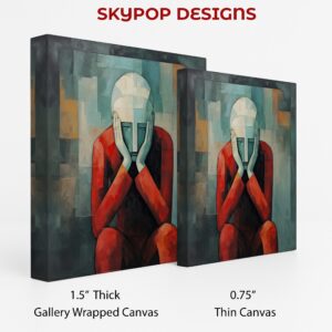 Reflective Figure Art
