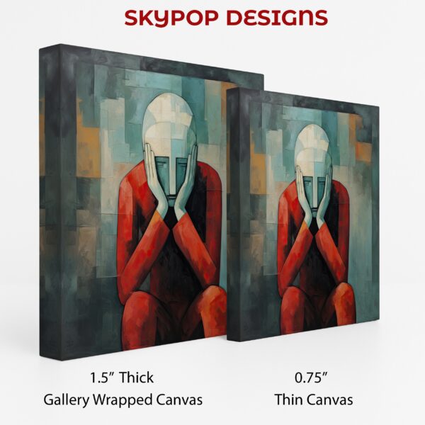 Reflective Figure Art