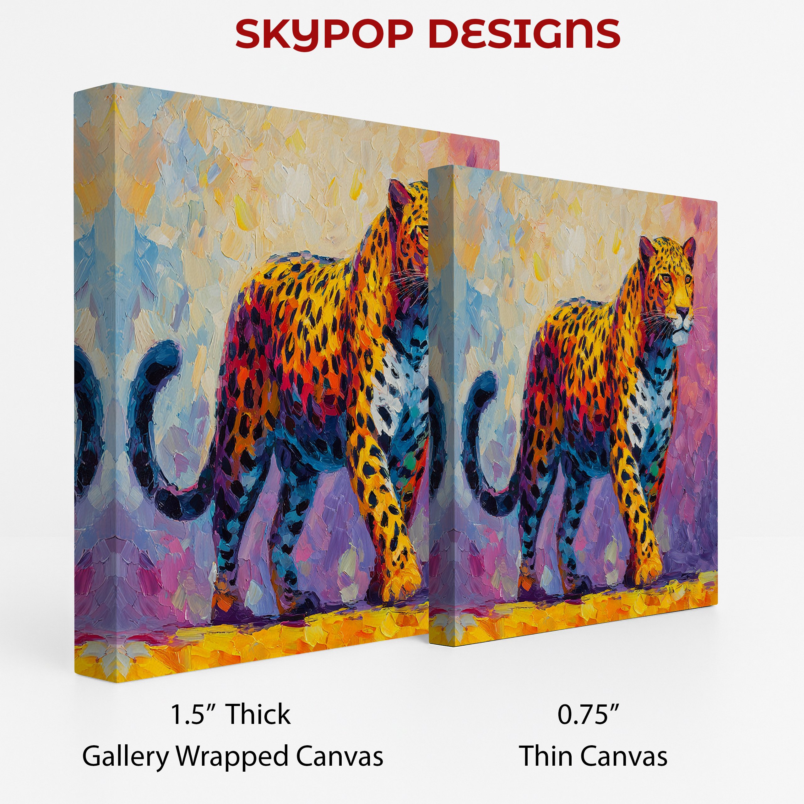 2.jpg Colorful Leopard Art