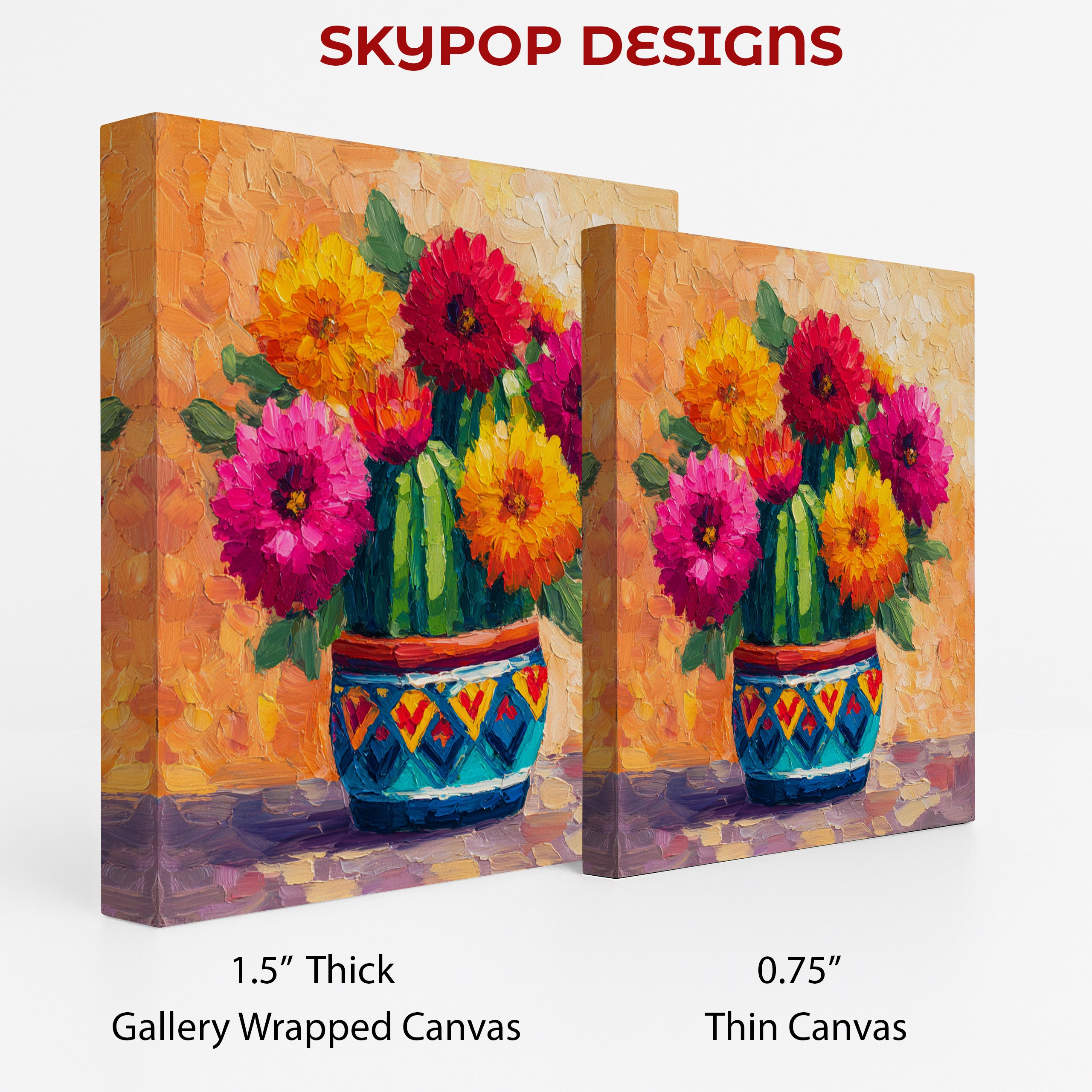 2.jpg Vibrant Floral Bouquet Art