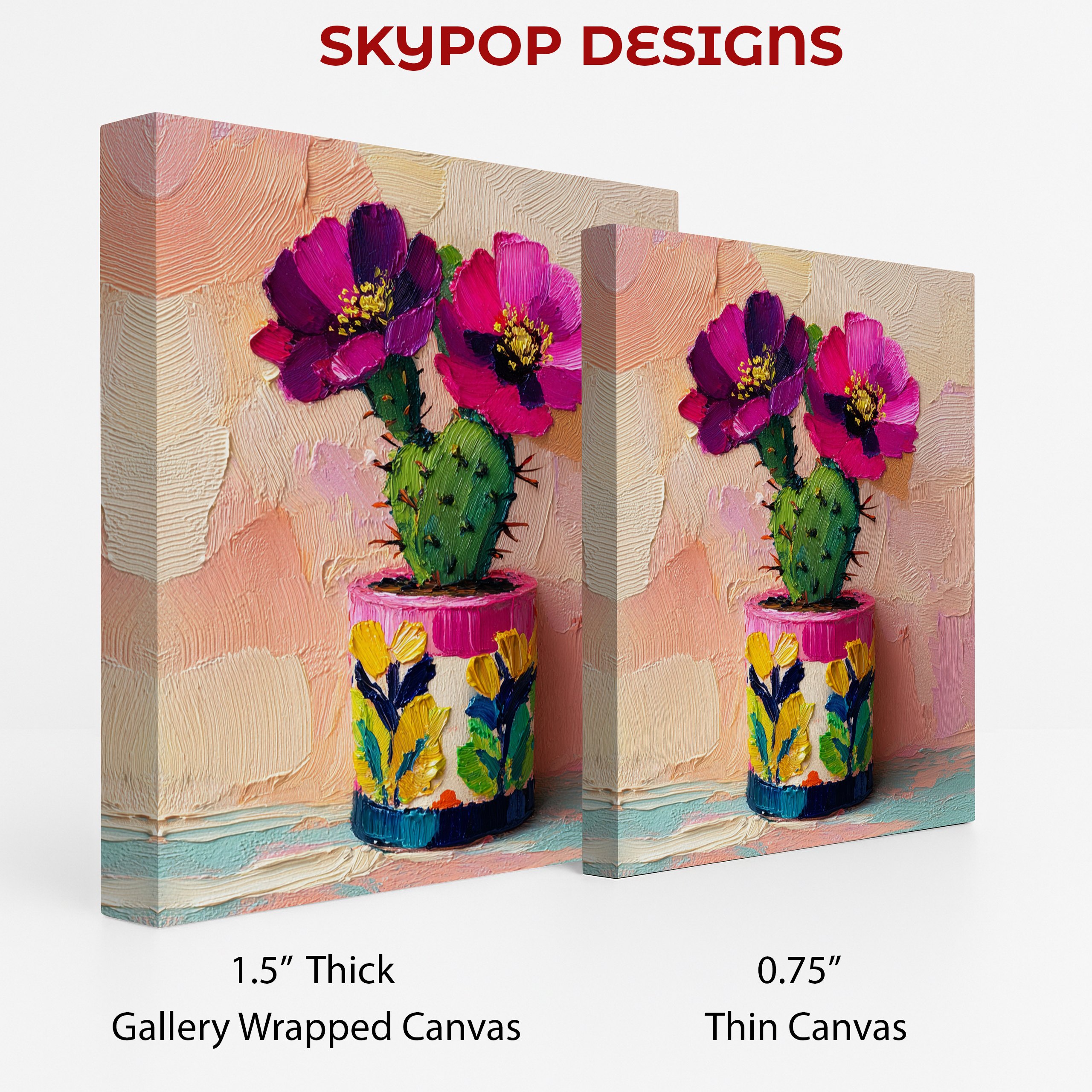 2.jpg Vibrant Cactus Bloom Art