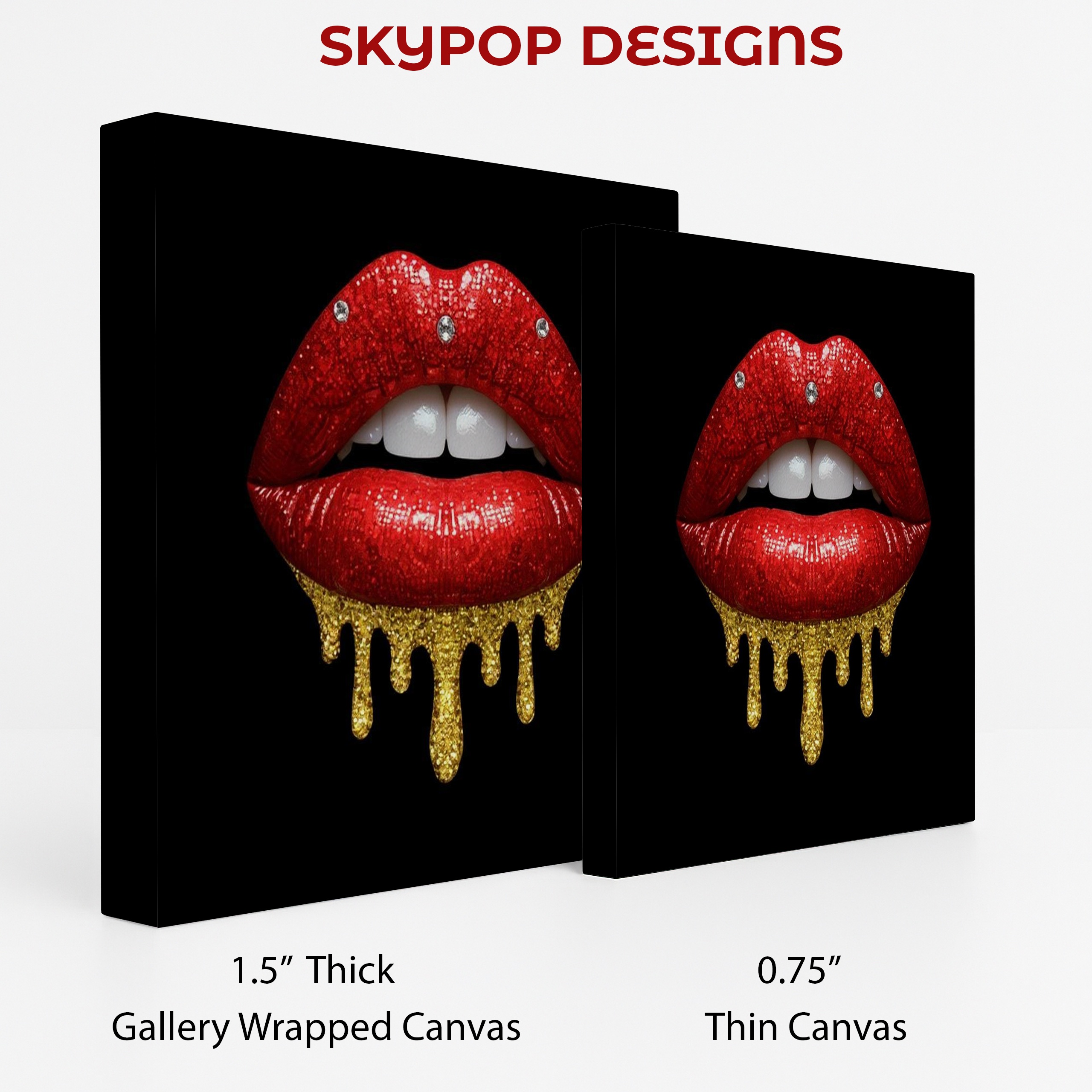 2.jpg Glittering Lips Art