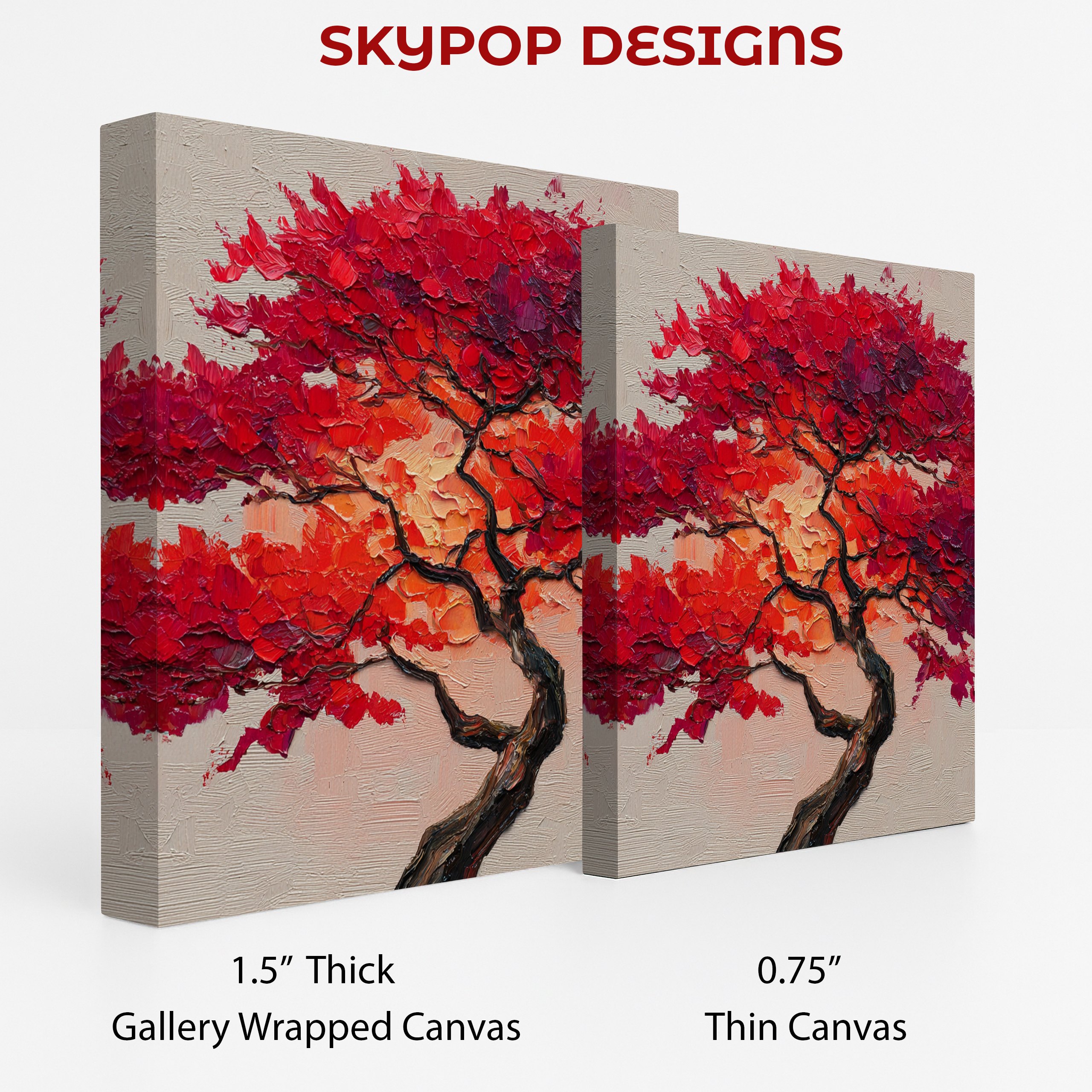 2.jpg Red Maple Tree Art