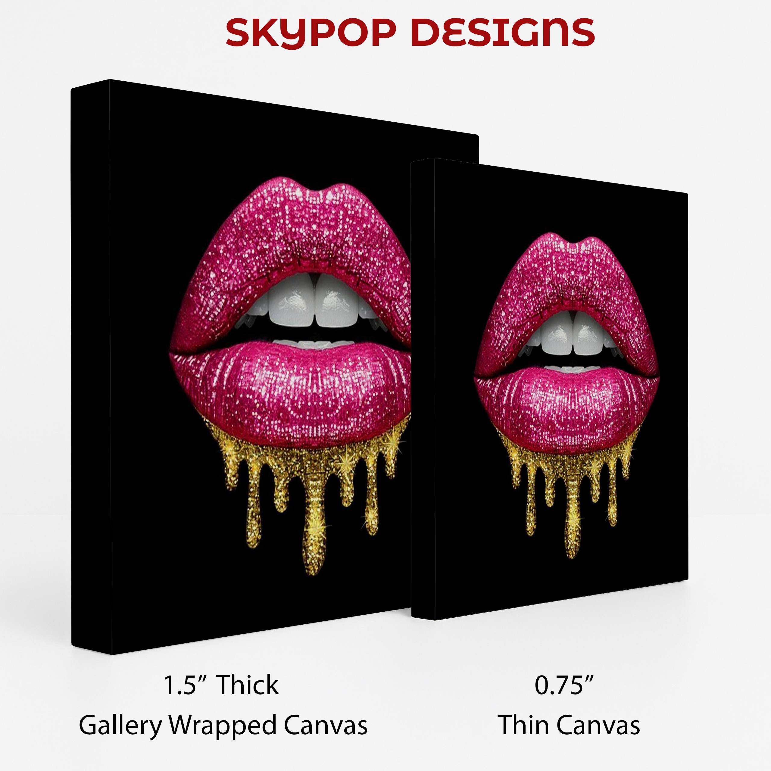 2.jpg Glittery Lips Art