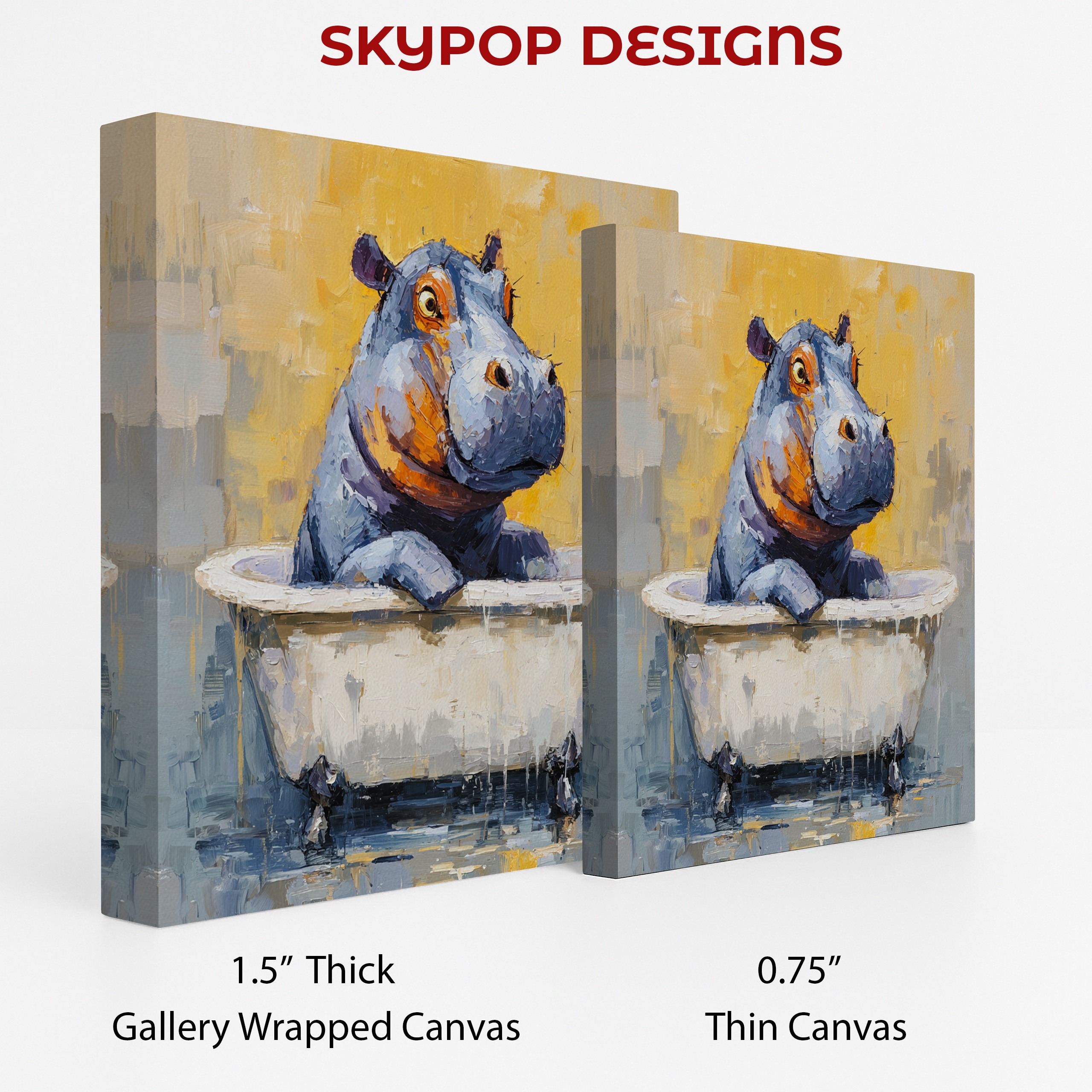 2.jpg Hippopotamus Art
