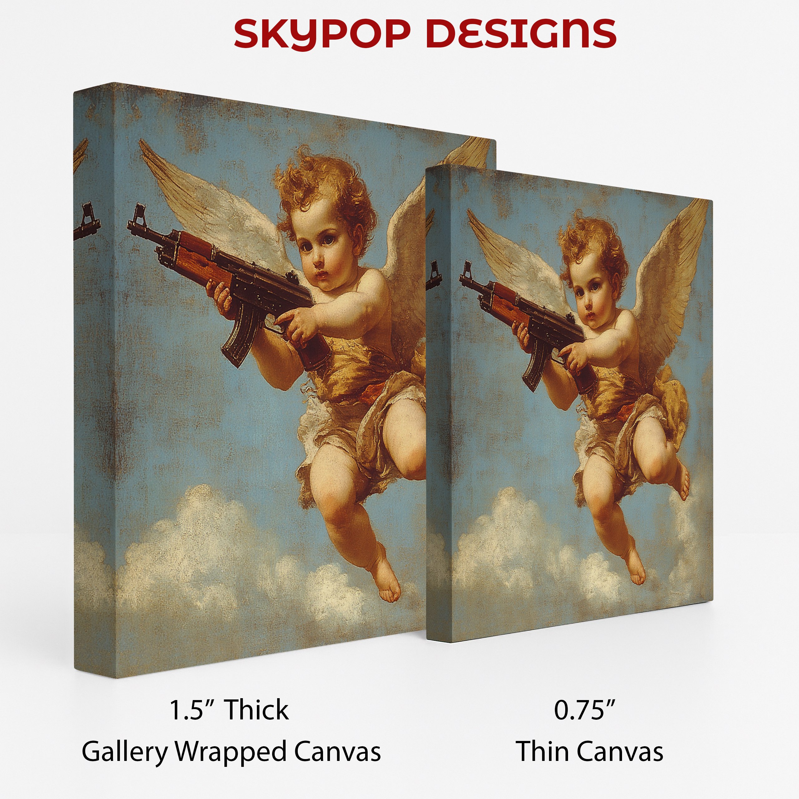 2.jpg Cherub with AK-47 Art