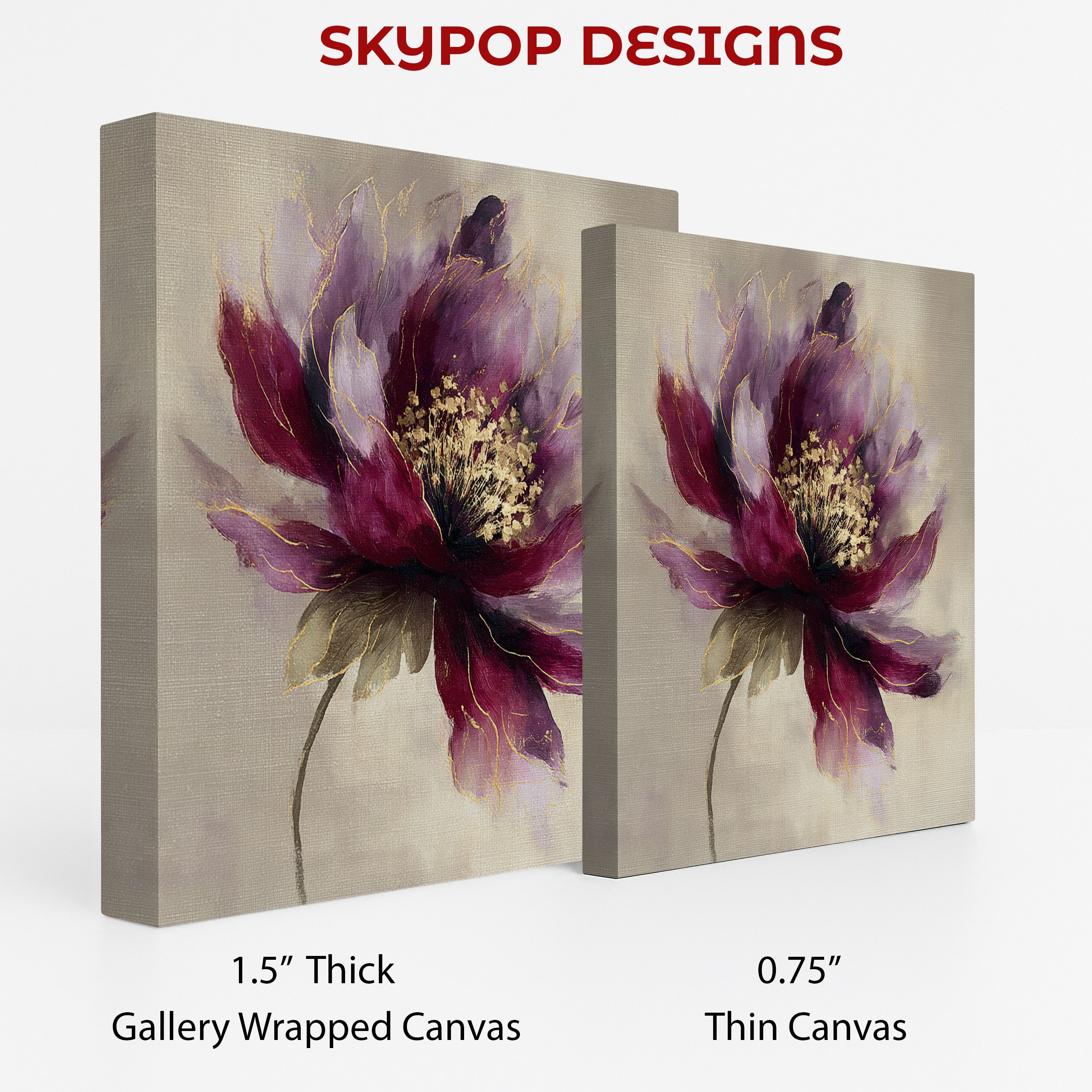 2.jpg Purple Peony Bloom Art