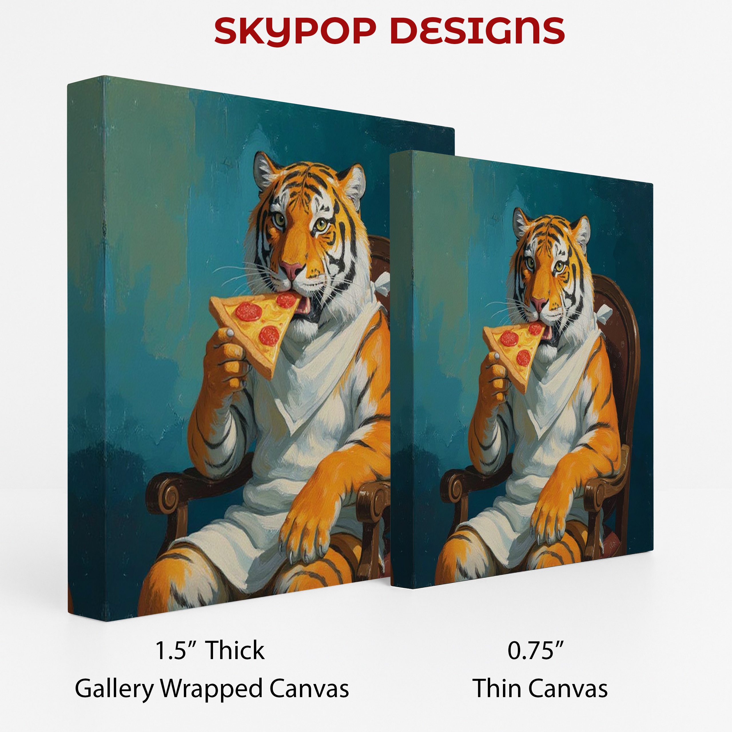 2.jpg Tiger Pizza Art