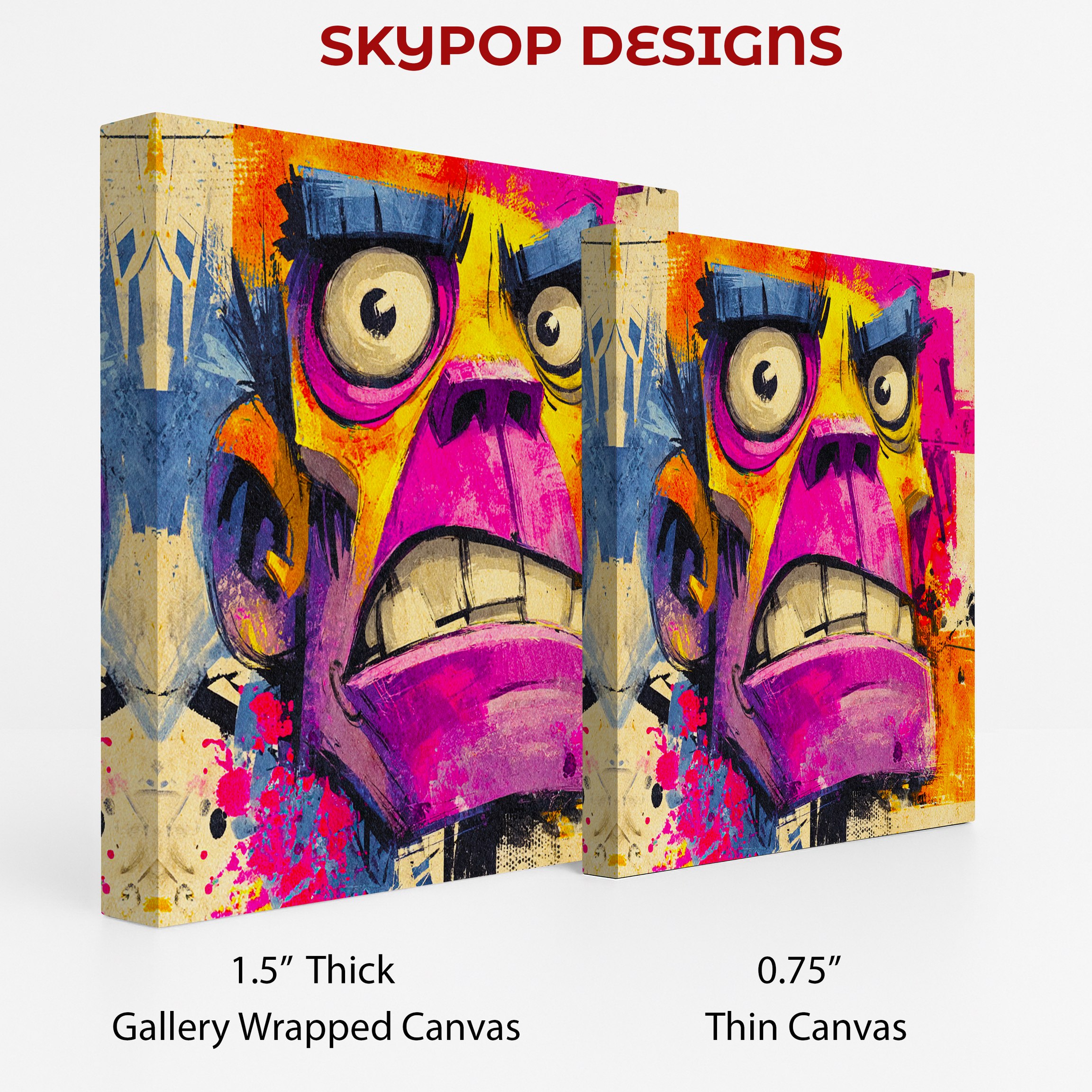 2.jpg Neon Graffiti Face Art