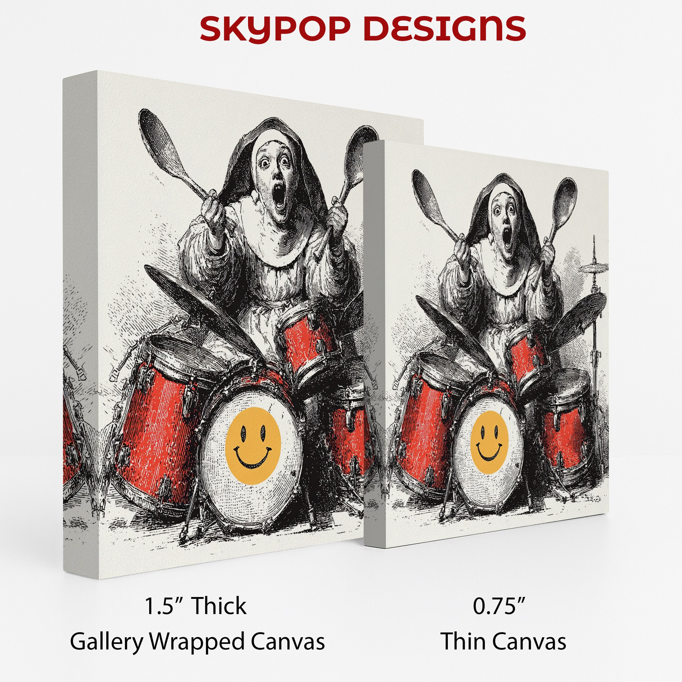 2.jpg Rockin' Nun Drummer Art