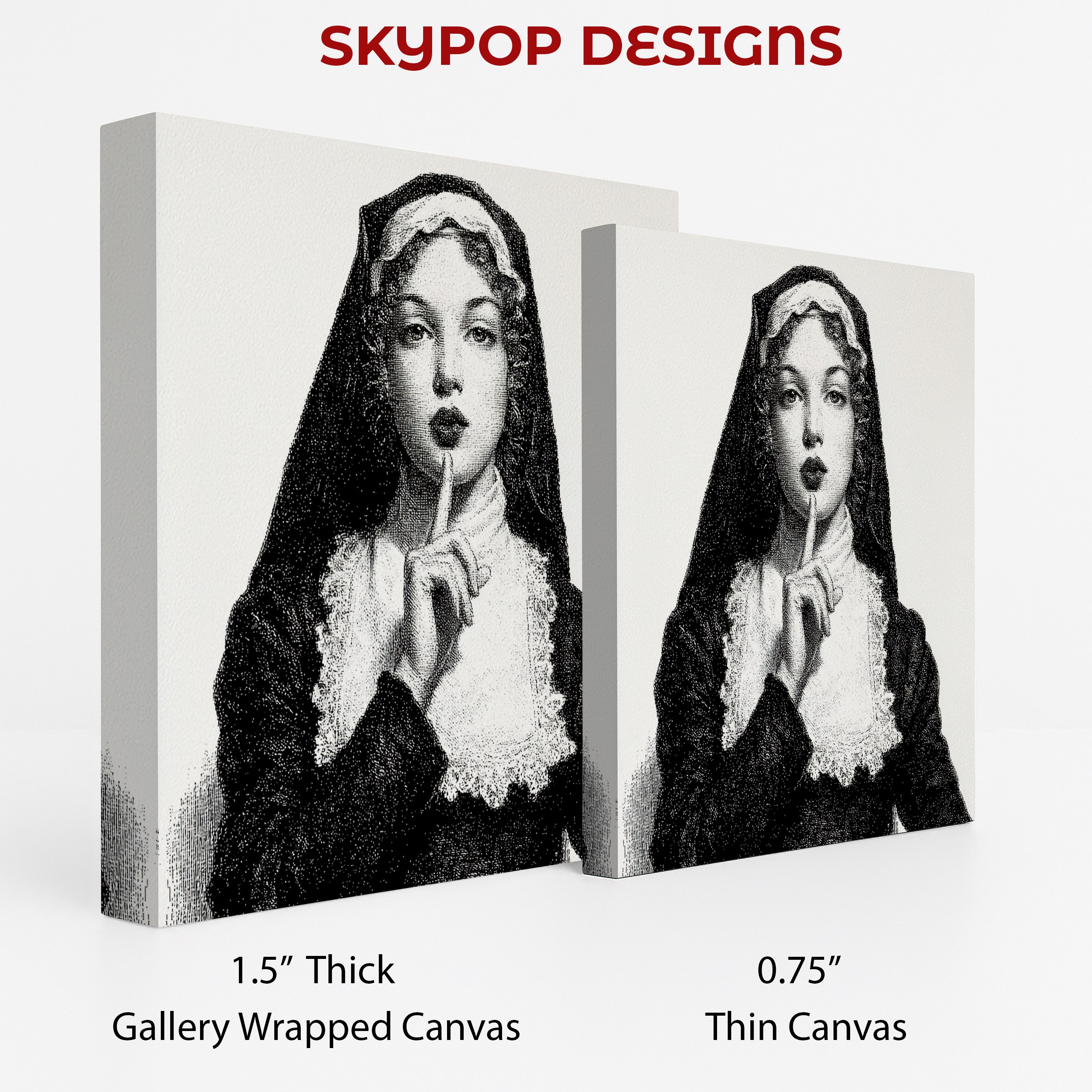 2.jpg Mysterious Nun Art