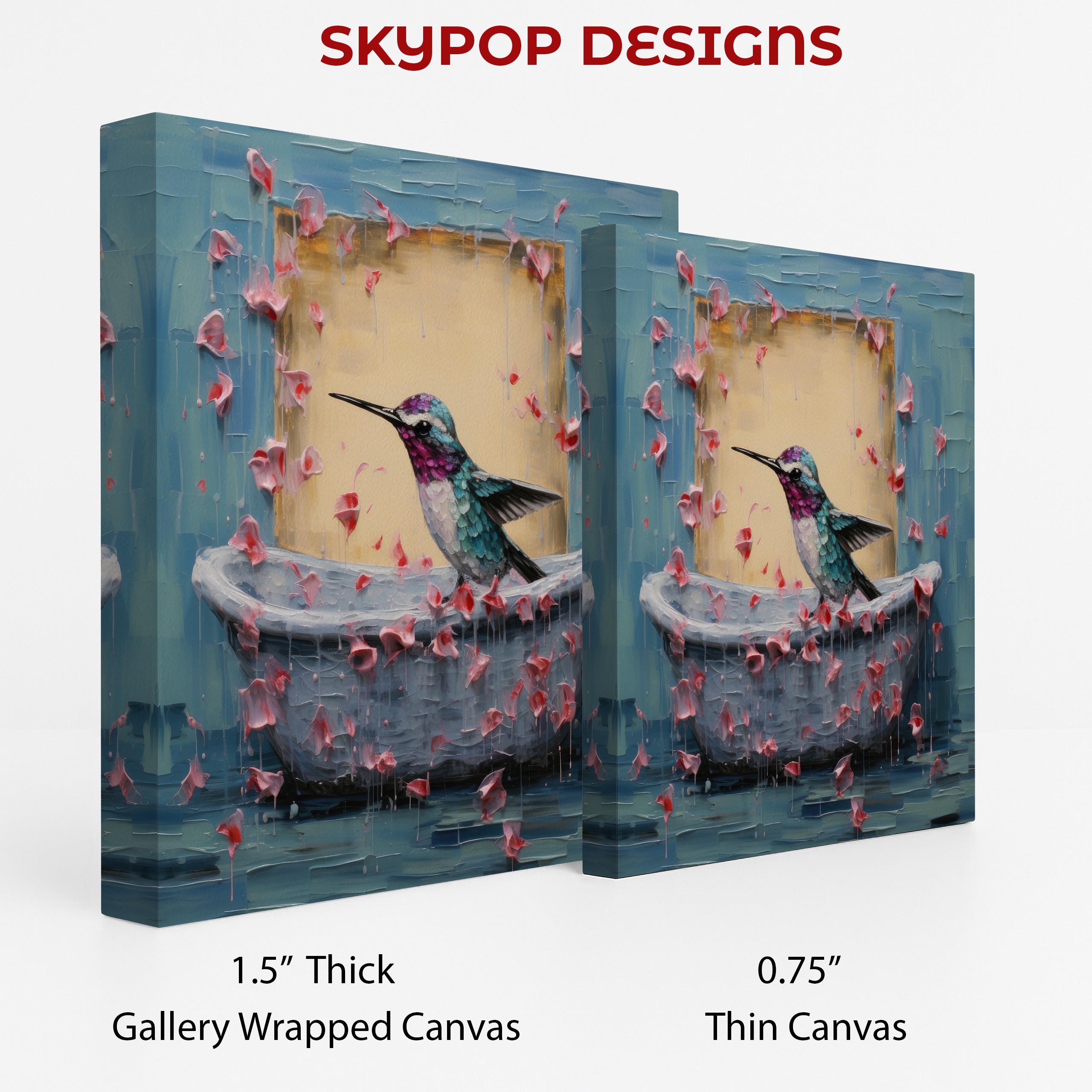 2.jpg Hummingbird Petal Bath Art