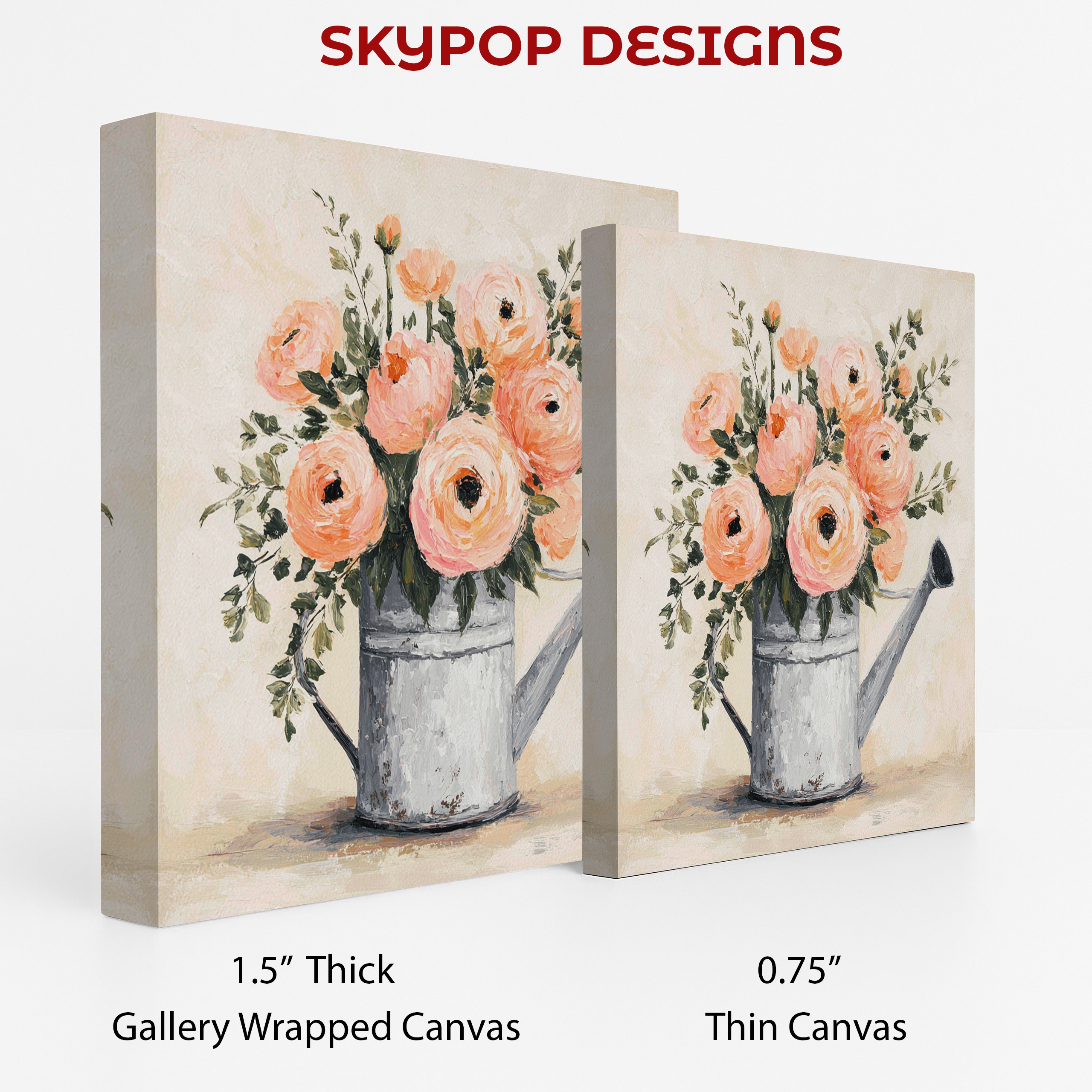 2.jpg Watering Can Bouquet Art