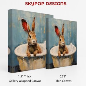 Bunny Bath Art