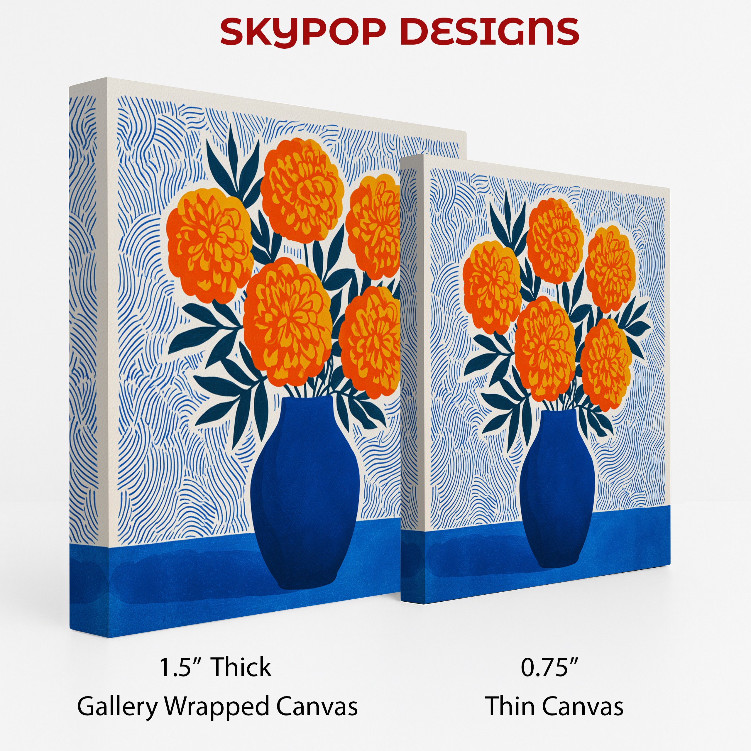 2.jpg Marigold Bouquet Art