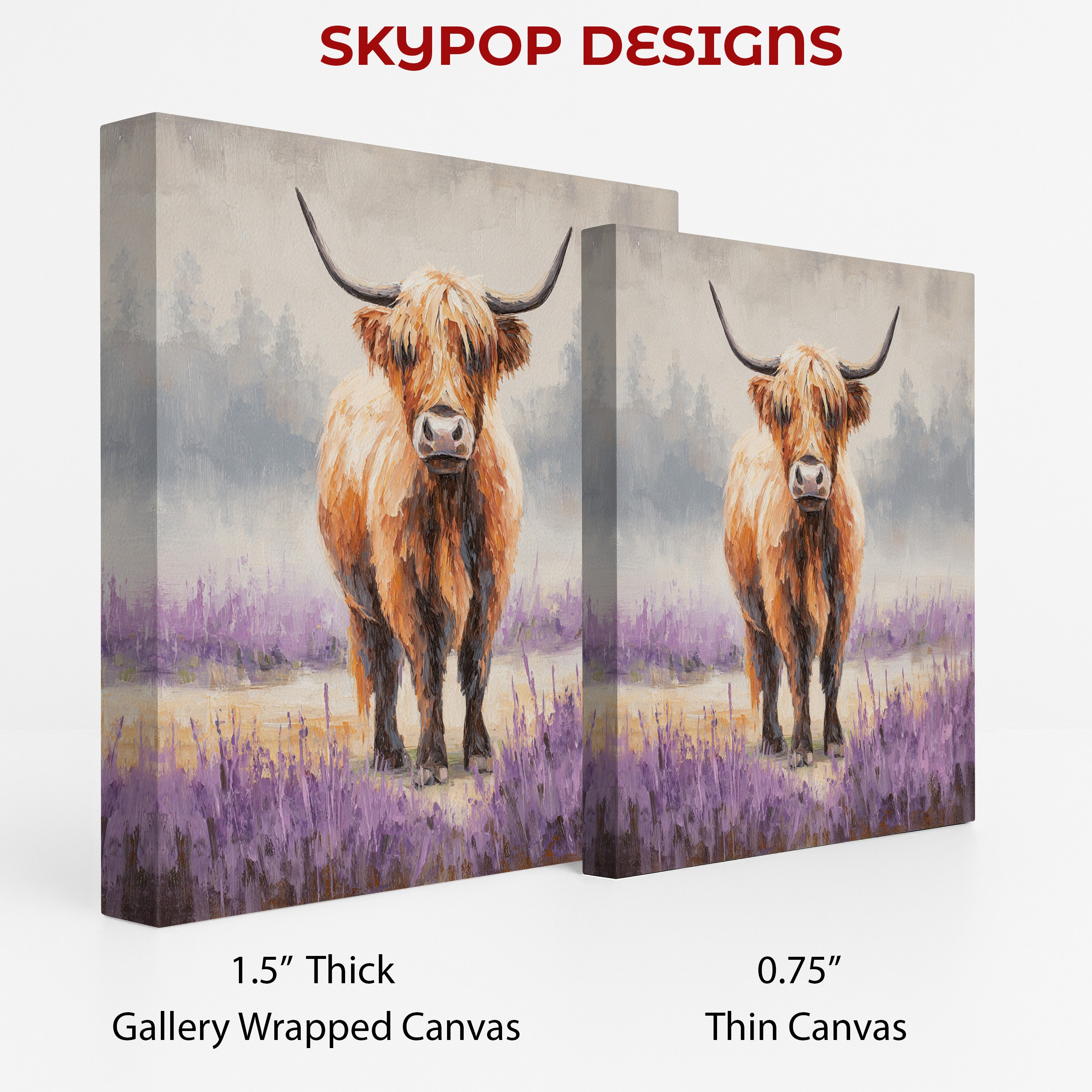 2.jpg Highland Cow Art
