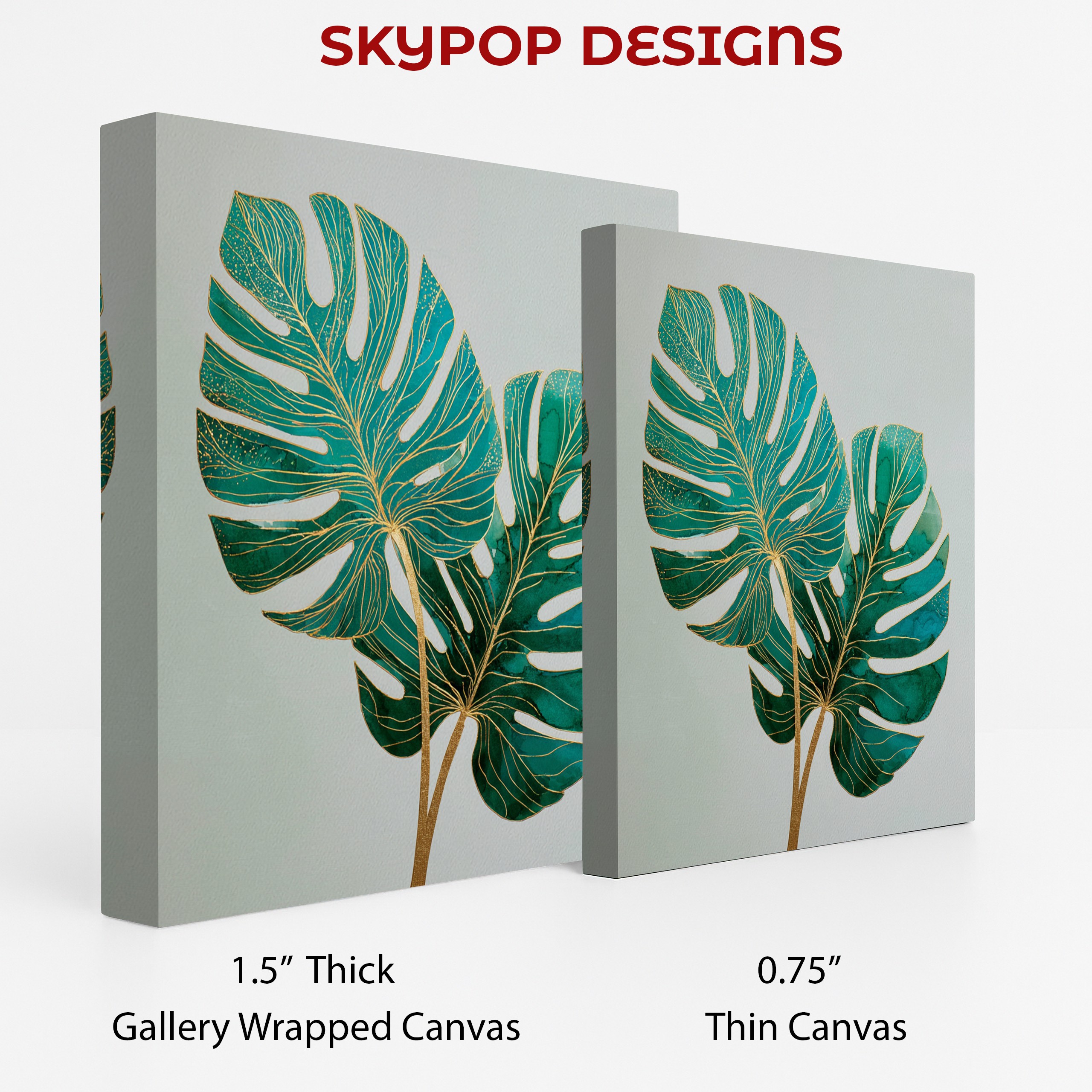 2.jpg Monstera Leaf Art