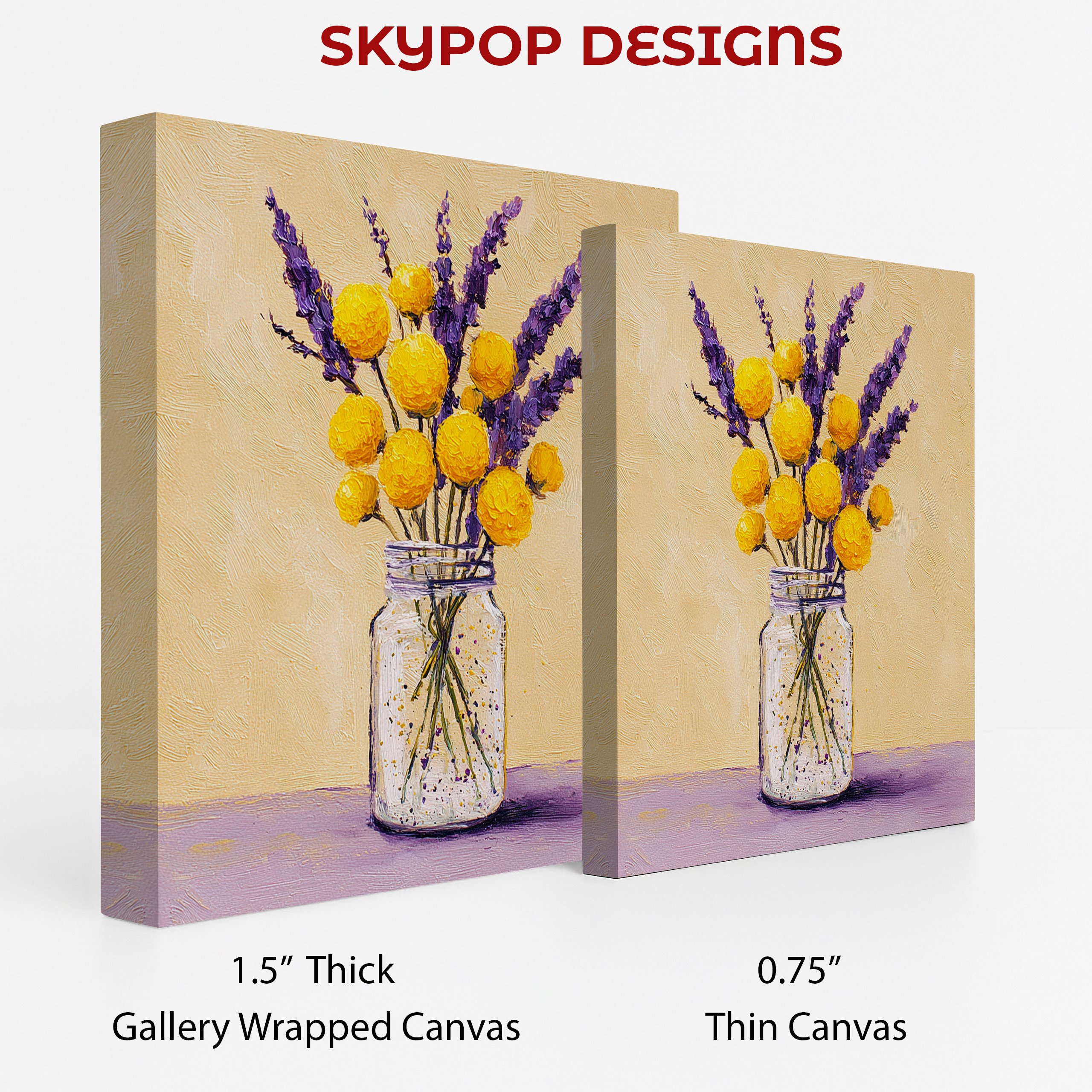 2.jpg Sunny Lavender Bouquet Art